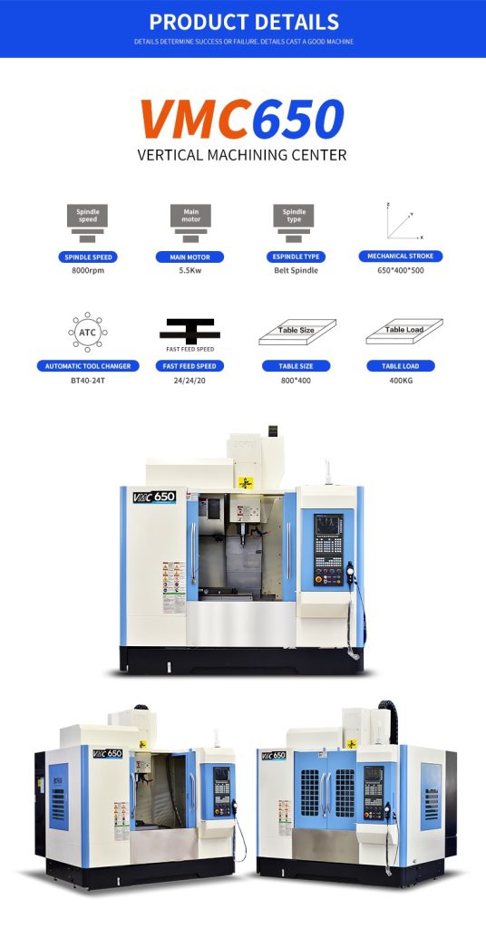 cnc vertical machining center